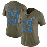 Women Nike Lions 23 Darius Slay Jr Olive Salute To Service Limited Jersey Dzhi,baseball caps,new era cap wholesale,wholesale hats